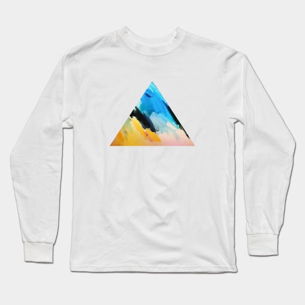 Pyramid of Colour Long Sleeve T-Shirt by SvetaCreative